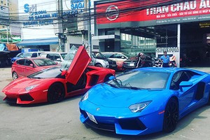 Cặp đôi siêu xe Aventador tiền tỷ, độc nhất Việt Nam